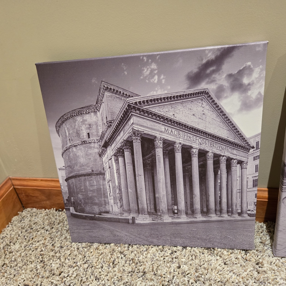 Black and White Canvas Wall Art Set